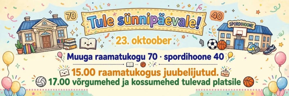 Muuga raamatukogu 70 spordihoone 40